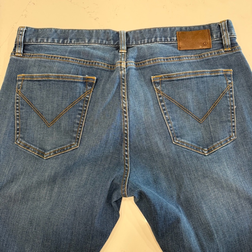 John Varvatos Men’s Bowery Slim Straight Fit Jeans 34x32 - Picture 4 of 10